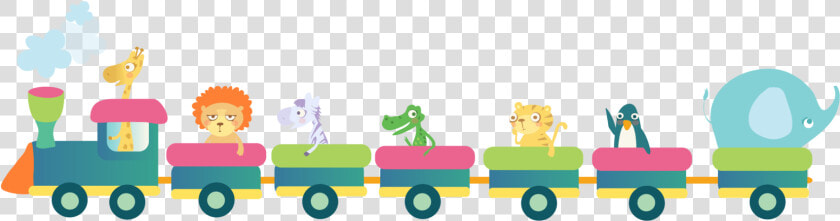 Cute Train Png   Png Download   Animal Train Cute Png  Transparent PngTransparent PNG