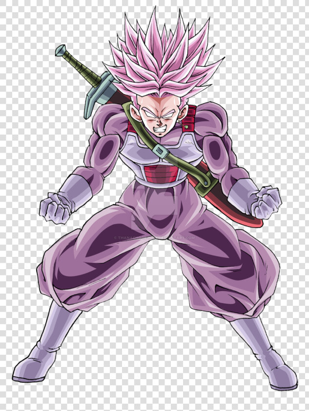 Trunks Hair Png   Trunks Super Saiyan Rose  Transparent PngTransparent PNG