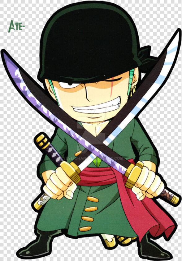 Zoro Png  zoro Chibi Png   Zoro One Piece Png  Transparent PngTransparent PNG