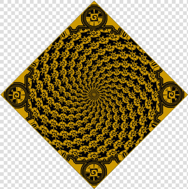 0116 Hunab Ku Bandana   Fundo De Ilusao Otica  HD Png DownloadTransparent PNG