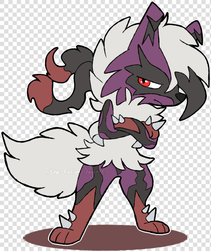 Lucario And Lycanroc Fusion  HD Png DownloadTransparent PNG