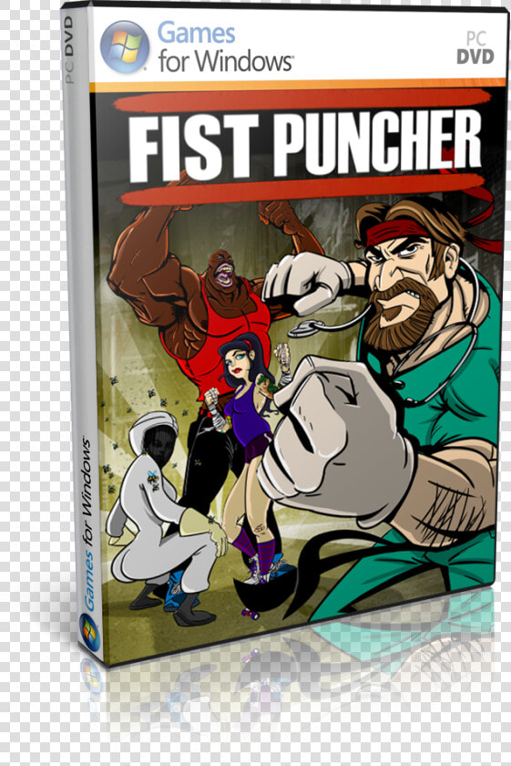 Fist Puncher Clipart Fist Puncher Shank Double Dragon   Fist Puncher Pc Cover  HD Png DownloadTransparent PNG