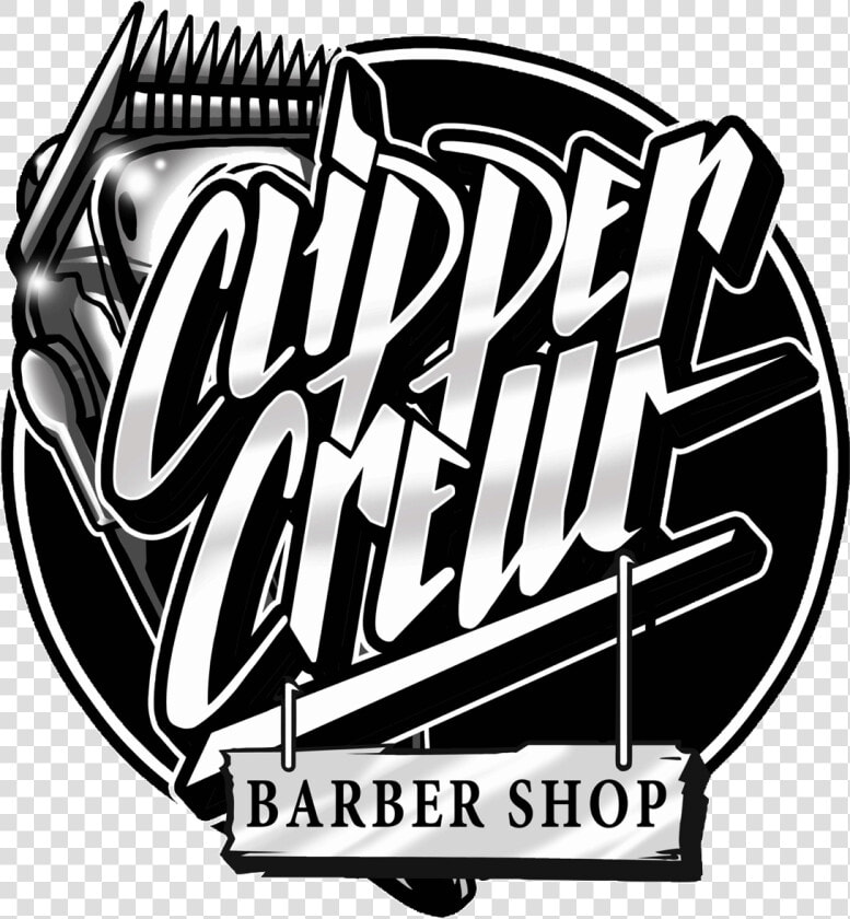 Clipper Crew Barber Shop Logo  HD Png DownloadTransparent PNG