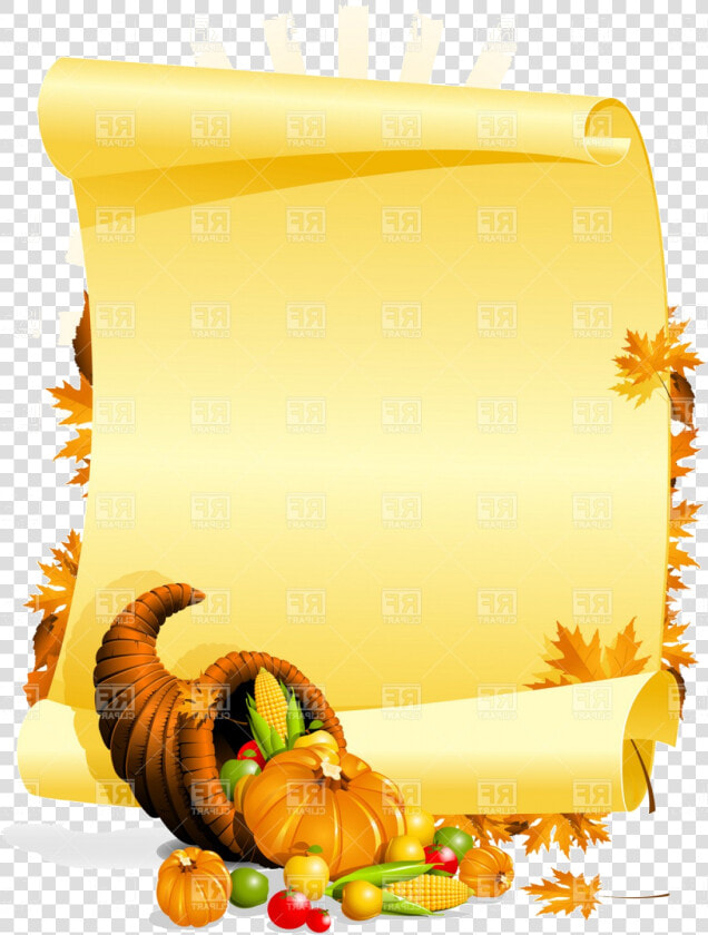 Cornucopia Blank Thanksgiving Invitation With And Vegetables   Thanksgiving Invitation Images 2019  HD Png DownloadTransparent PNG