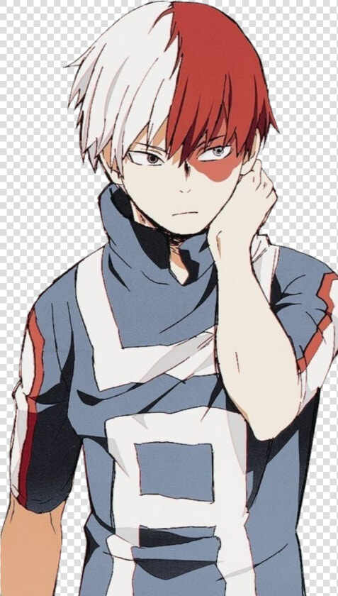  freetoedit  anime  animeboy  myheroacademia  todoroki   Male Anime Bad Boy  HD Png DownloadTransparent PNG