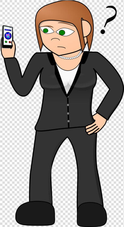 Standing boy fictional Character   Man Confused On Phone Clipart  HD Png DownloadTransparent PNG