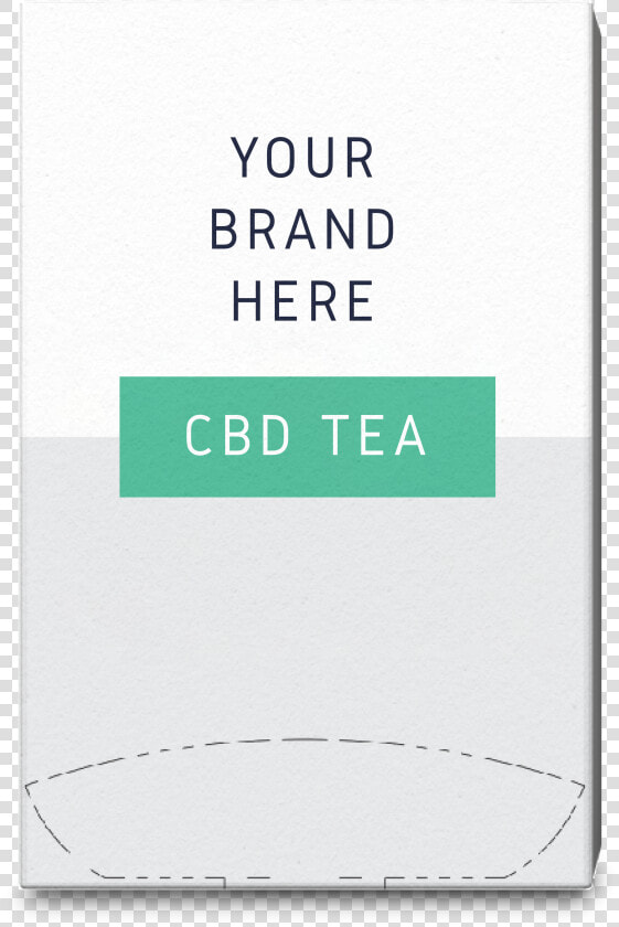 Private Label Organic Full spectrum Cbd Tea   Label  HD Png DownloadTransparent PNG