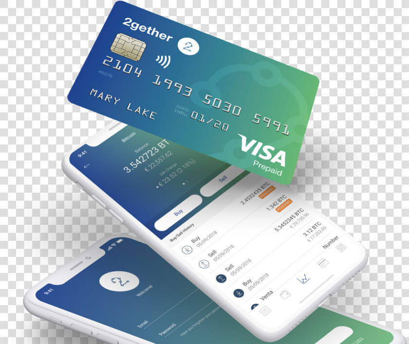 2gether Visa Debit Card Allowing To Pay  HD Png DownloadTransparent PNG