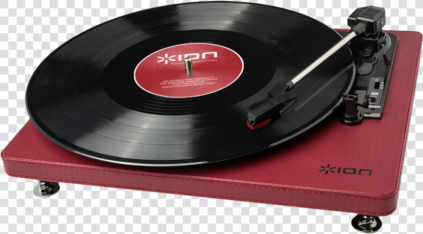 Compactlp Burgundy   Ion Compact Lp Turntable  HD Png DownloadTransparent PNG