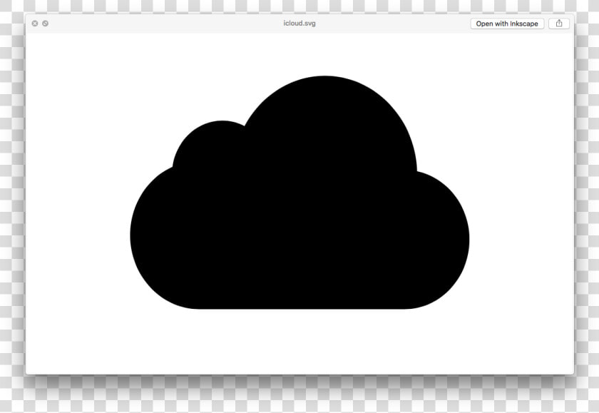 The Icloud Logo As Shown In A Preview Window On Os  HD Png DownloadTransparent PNG