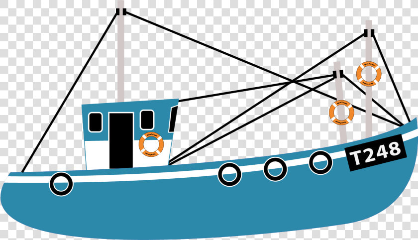 Clipart Boat Fishing Trawler   Barco Animado Png  Transparent PngTransparent PNG