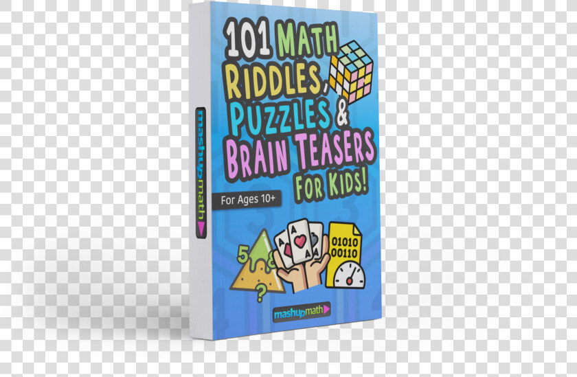 101 Math Riddles  Puzzles  And Brain Teasers For Kids  HD Png DownloadTransparent PNG