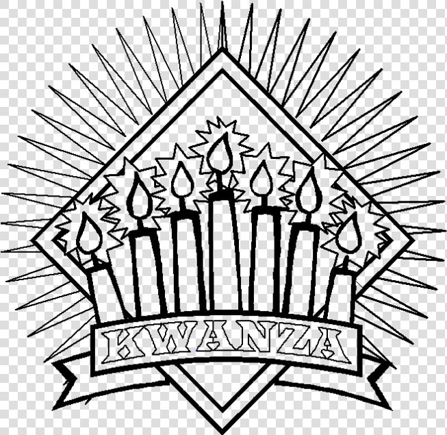 Happy Kwanzaa Coloring Pages  HD Png DownloadTransparent PNG