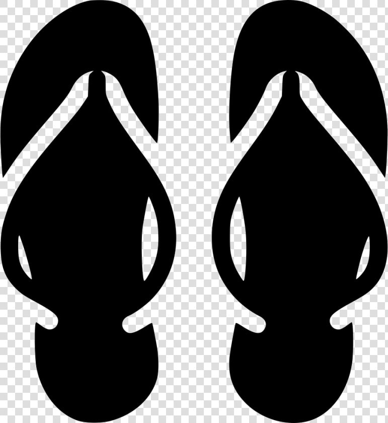 Slippers Svg Png Icon Free Download   Slippers Black And White Png  Transparent PngTransparent PNG