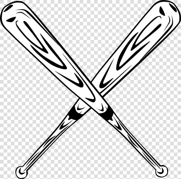 Softball Bat Clipart   Crossed Baseball Bat Clipart  HD Png DownloadTransparent PNG