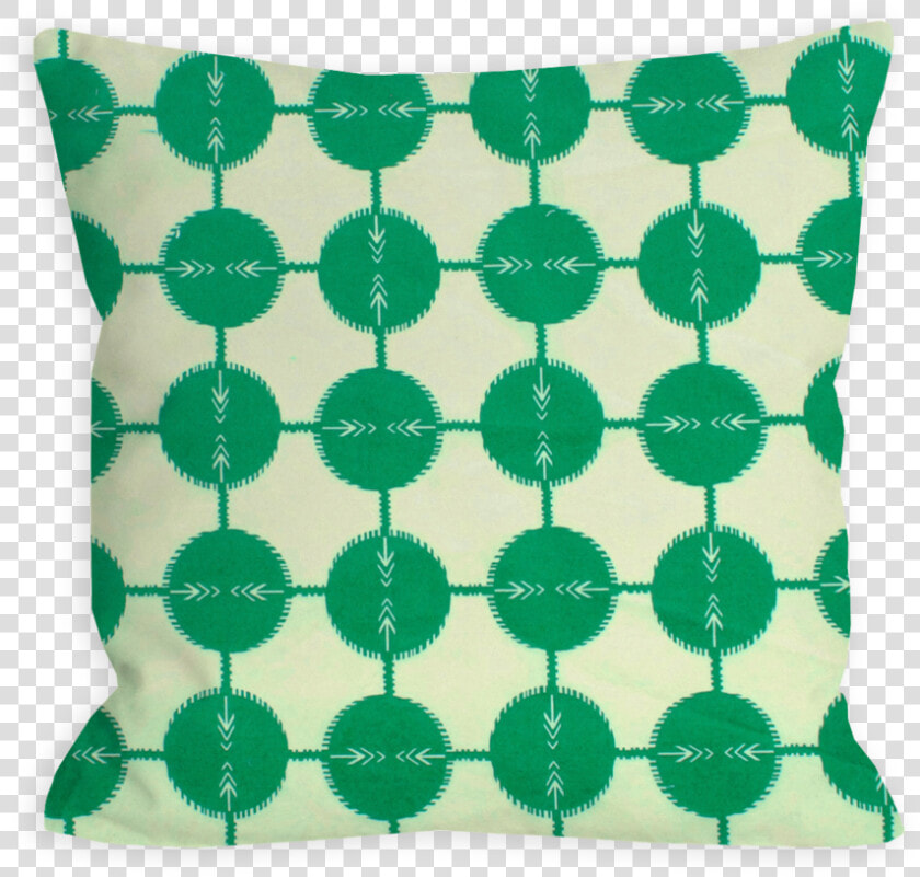 Confident Green Abstract Dots Pillow   Round Shape Stickers  HD Png DownloadTransparent PNG