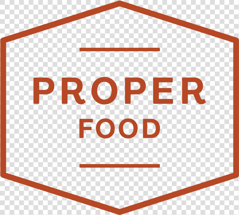 Proper Food Logo  HD Png DownloadTransparent PNG