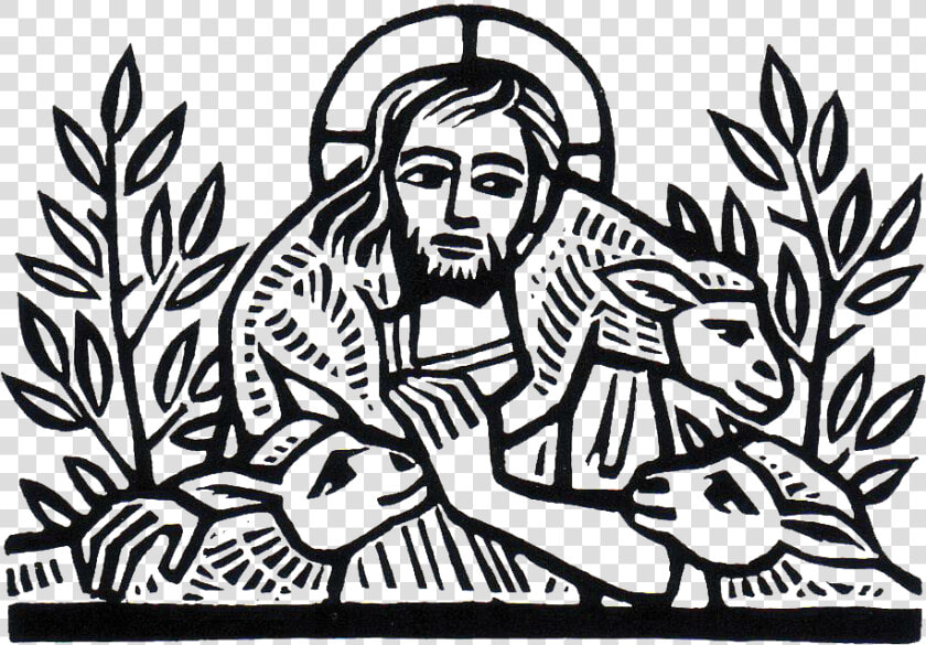 Clipart Jesus The Good Shepherd  HD Png DownloadTransparent PNG