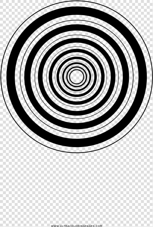 Concentric Circles Coloring Page  HD Png DownloadTransparent PNG