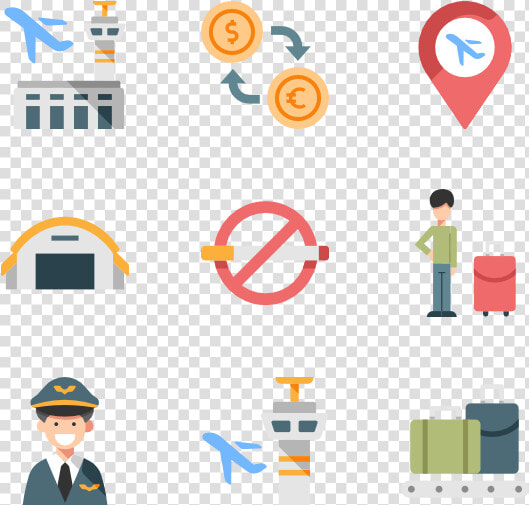 Free Airport Icon Transparent  HD Png DownloadTransparent PNG