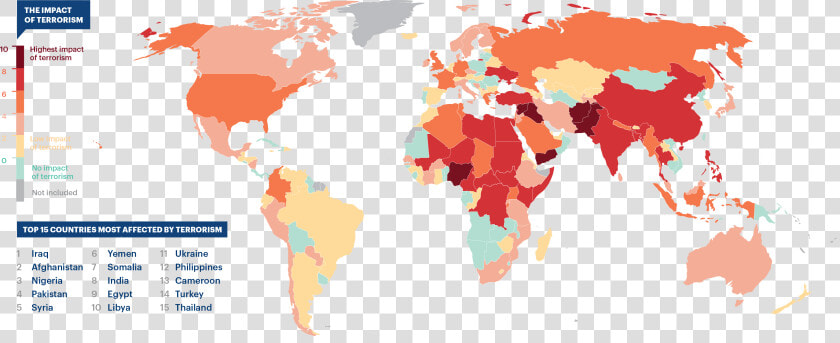 Global Terrorism Index 2018  HD Png DownloadTransparent PNG