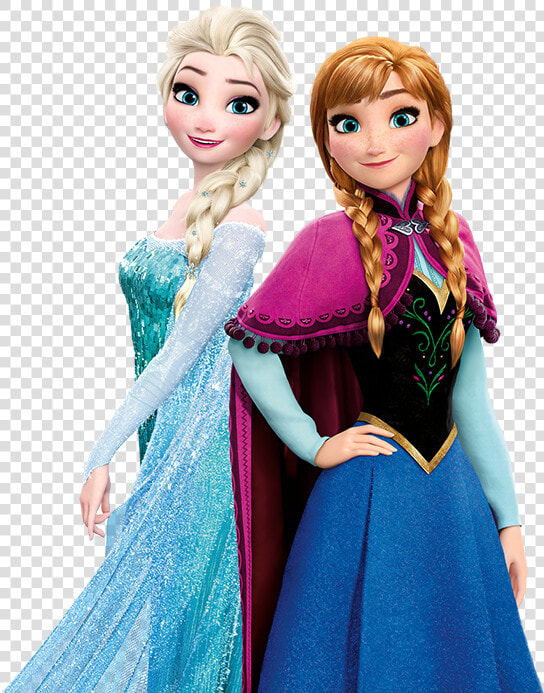 Anna Elsa Frozen Olaf Kristoff   Elsa And Anna Png  Transparent PngTransparent PNG