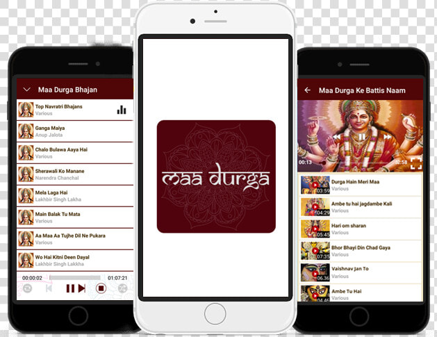 Durga Chalisa Bhajans And Aarti   Iphone  HD Png DownloadTransparent PNG