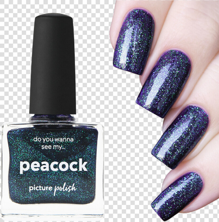 Nail Polish Peacock   Nail Polish Red  HD Png DownloadTransparent PNG