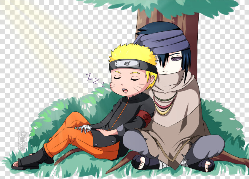 Uchiha Sasuke  Uzumaki Naruto  Cute  Chibi  Friends   Naruto And Sasuke Wallpaper Cute  HD Png DownloadTransparent PNG