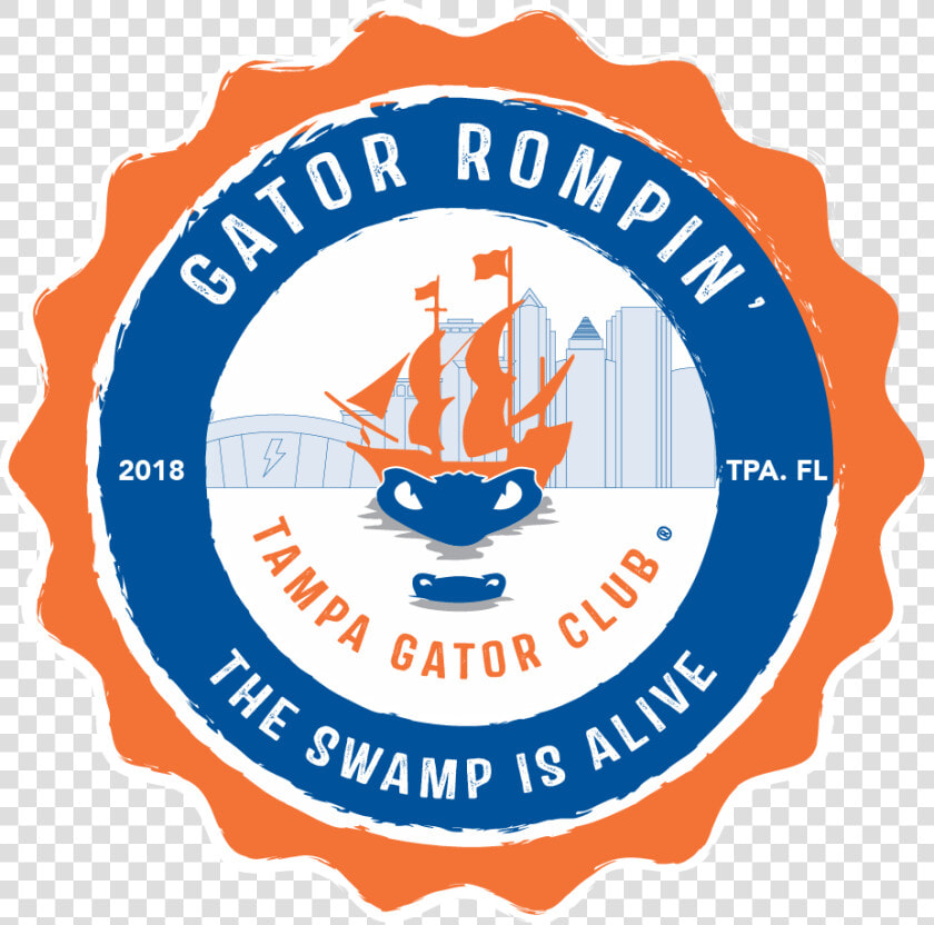 Tgc Gator Rompin Logo Orange Web   University Of Florida Alumni Association  HD Png DownloadTransparent PNG