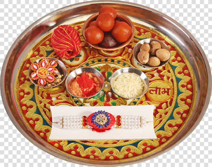  rakhi  rakhifestival  rakshabandhan  india  festival   Rakhi With Thali And Sweets  HD Png DownloadTransparent PNG