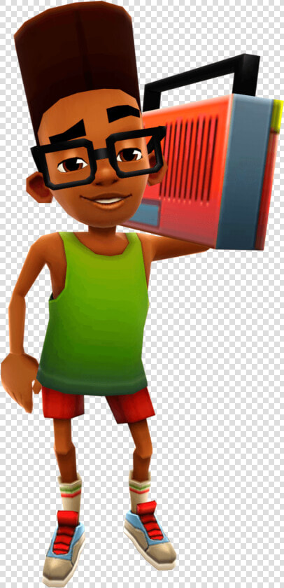 Subway Surfers Black Guy  HD Png DownloadTransparent PNG