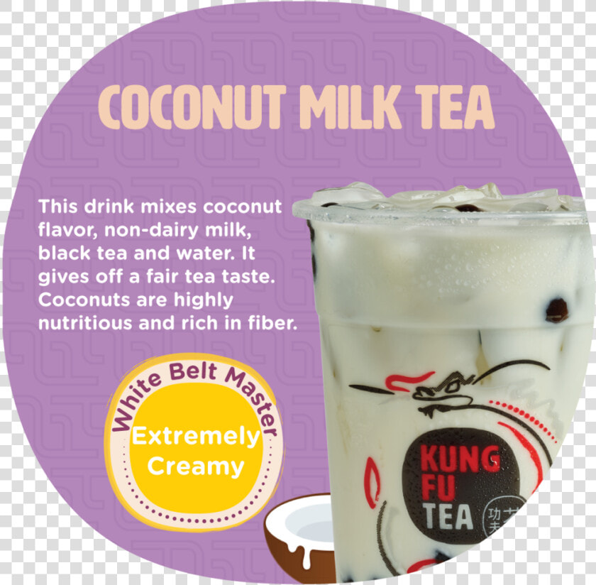 Coconut Milk Tea Back   Frappé Coffee  HD Png DownloadTransparent PNG