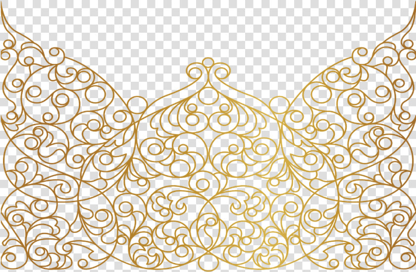 Mandala Swirls Design Pattern Paisley Gold Decor Decora   Transparent Mandala Gold Png  Png DownloadTransparent PNG