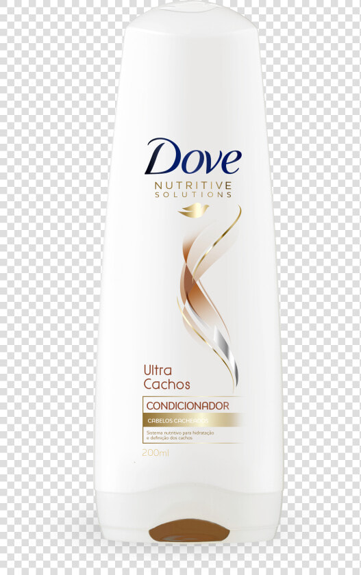 Condicionador Dove Ultra Cachos 200ml   Dove Conditioner Label  HD Png DownloadTransparent PNG