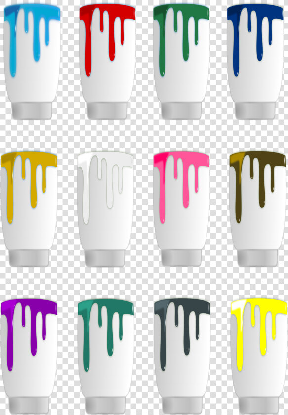 Pots De Peinture Clip Arts   Cercle Chromatique Pots De Peinture  HD Png DownloadTransparent PNG