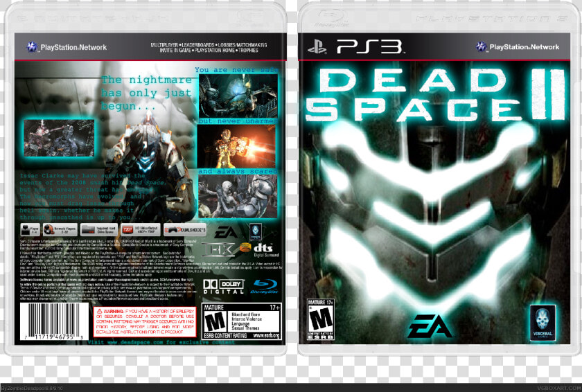 Comments Dead Space   Png Download   Dead Space 2 Box Art  Transparent PngTransparent PNG