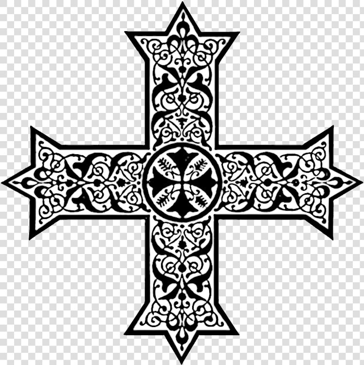 Coptic Crosses In Liturgical Colors Christian Clip   Coptic Cross Clipart  HD Png DownloadTransparent PNG