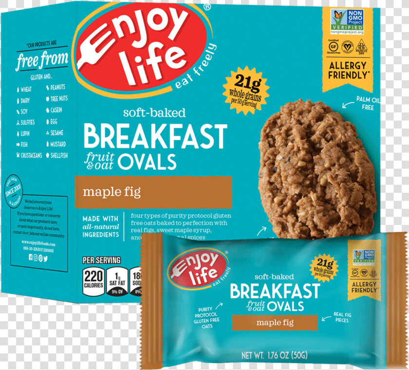 Enjoy Life Breakfast Ovals  HD Png DownloadTransparent PNG