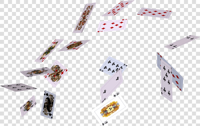 Cartas Barajas Game Ftestickers Stickers Freetoedit   Falling Playing Cards Png  Transparent PngTransparent PNG