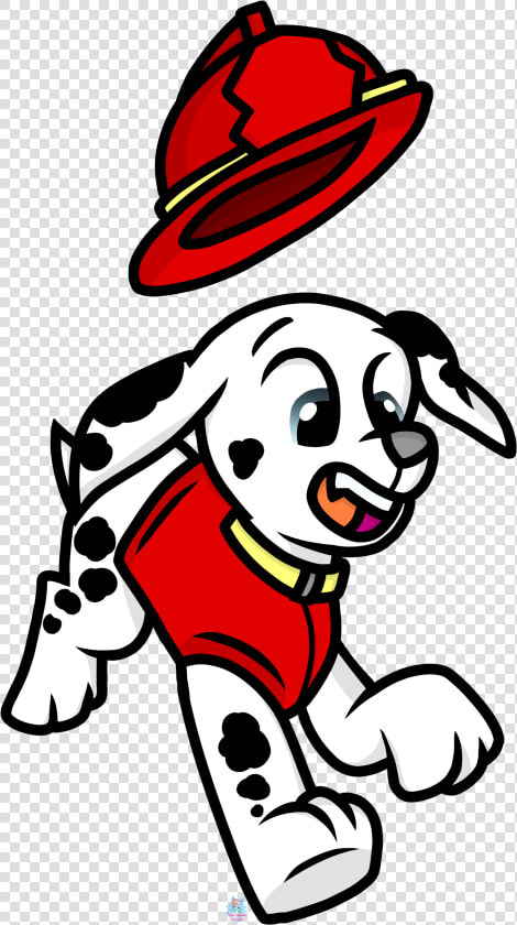 Paw Patrol Marshall By Rainboweevee Da   Marshall Paw Patrol Deviantart  HD Png DownloadTransparent PNG