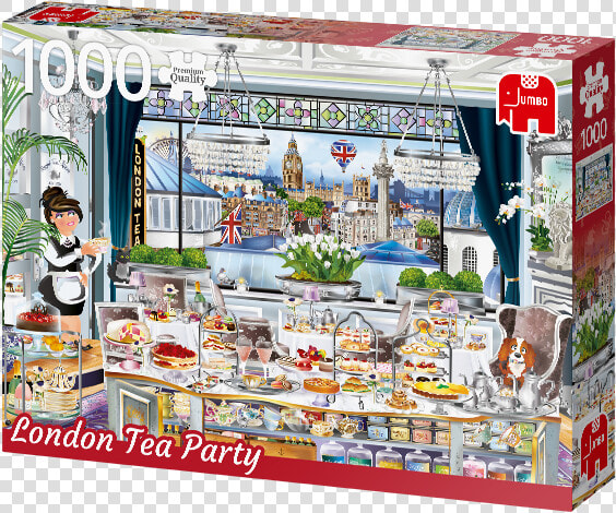 London Tea Party   Ravensburger Wanderlust London Tea Party 1000 Pc  HD Png DownloadTransparent PNG