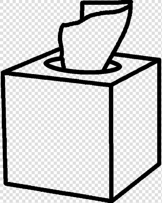 Transparent Tissue Box Png   Tissue Box Clipart Black And White  Png DownloadTransparent PNG