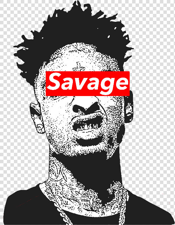 21 Savage Rapper   21 Savage Posters  HD Png DownloadTransparent PNG