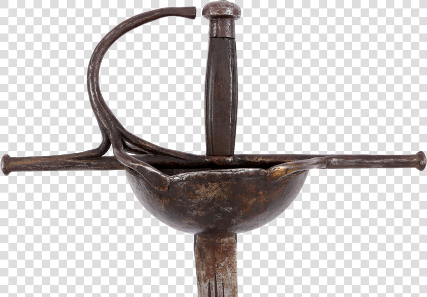 17th Century Caribbean Cup Hilted Rapier   Caribbean Spanish Sword  HD Png DownloadTransparent PNG