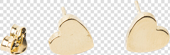 Imagen De Single Broken Filled Heart Stud Earring   Earrings  HD Png DownloadTransparent PNG