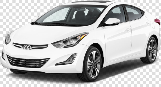 Car Background Hyundai Transparent   2016 Hyundai Elantra White  HD Png DownloadTransparent PNG