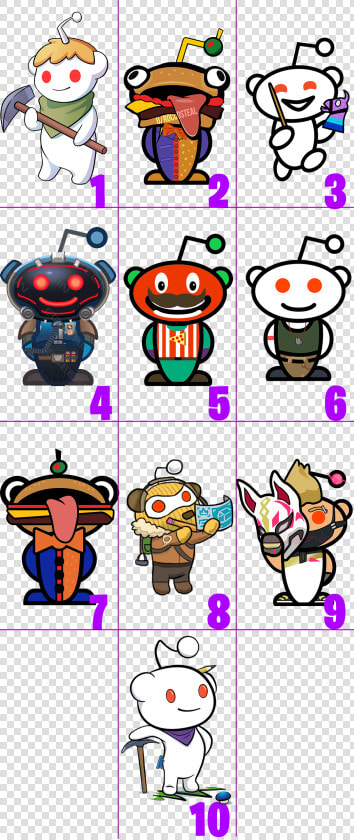 Fortnite Reddit Snoo  HD Png DownloadTransparent PNG