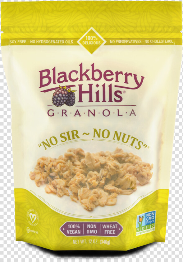 No Nuts Granola   Blackberry Hills Granola No Sir No Nuts 12 Oz  HD Png DownloadTransparent PNG