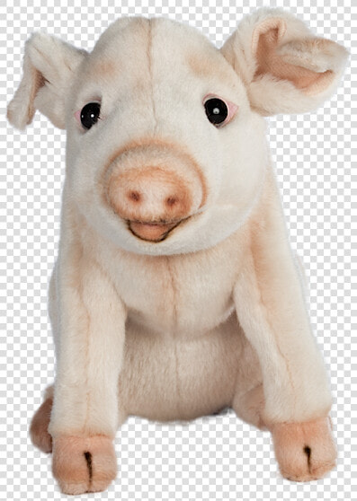 Hansa Soft Toys Via Toby  amp  Roo   Domestic Pig  HD Png DownloadTransparent PNG